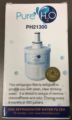 Pure H2O PH21300 Refrigerator Water Filter For Samsung NEW - Image 1 of 4