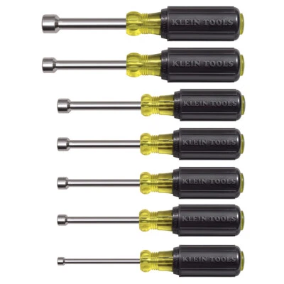 Klein Tools 631M 7-Piece Magnetic-Tip Nut-Driver Set  - Image 1 of 4