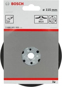 Bosch Gummischleifteller 115mm M14 - Foto 1 di 1