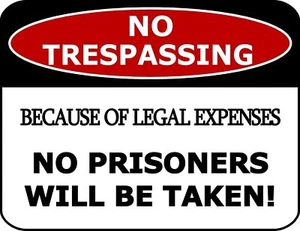 Blinkendes blinkendes rotes LED laminiertes lustiges Schild kein Betreten wegen Legal - Bild 1 von 6