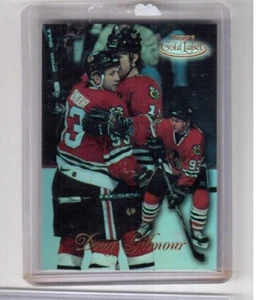 1999 Topps Topps Gold Label Class 3 Card # 64 Doug Gilmour Chicago Blackhawks - Bild 1 von 2