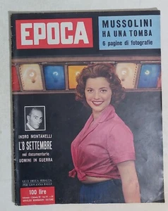 62678 EPOCA 1957 n 362 - Giovanna Ralli / Vittorio Gassman / Festival Venezia - Foto 1 di 2