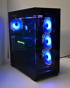 Tinted Glass Case Gaming PC i9-14900KF 1TB M.2 32 GB DDR5 Windows 11 RTX 5070 Ti - Picture 1 of 24