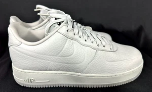 Men's Nike Air Force 1 '07 Pro-Tech Waterproof Light Silver- Size 10 - Picture 1 of 10