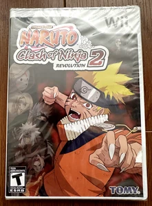Naruto Clash of Ninja Revolution 2 Nintendo Wii Video Game 2007 Factory Sealed - Picture 1 of 2