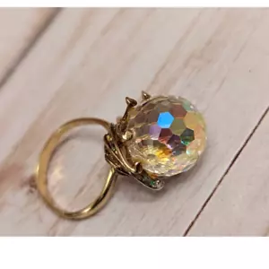 Discokugel Sterling Ring - Größe 7 - Bild 1 von 12