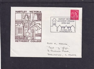 GB 1969 Hartley Victoria Methodist College Manchester spec cover & spec pmk FDC - Picture 1 of 1