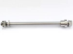 RD350 TITANIUM front wheel spindle set. RD250 RZ350 - Picture 1 of 2