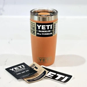 Yeti 10 Oz Tumbler + Matching Magslider Lid- High Desert Clay NWT - Picture 1 of 3