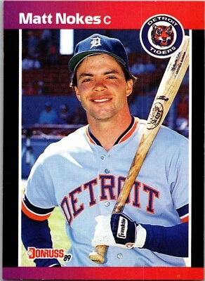 1989 Donruss - Matt Nokes #116 *Denotes Next to PERFORMANCE - Image 1 of 2