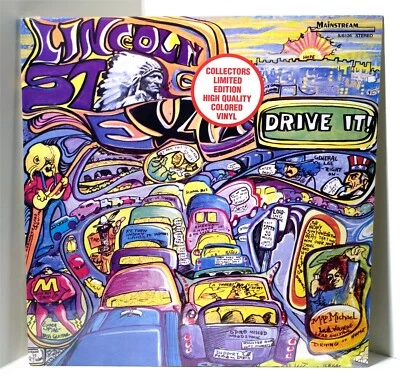 LINCOLN ST EXIT Drive It! COLOR VINYL LP Sealed - Image 1 of 2