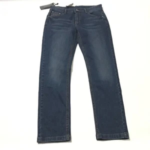 RAVMEN Men’s Jeans Denim Size 32 Slim Straight Stretch Blue 32W 30L Med Wash New - Picture 1 of 4