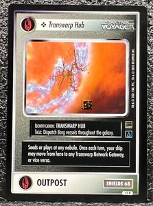 2001 Decipher Star Trek CCG 1E Holodeck Adventures HA - 22R Transwarp Hub - Picture 1 of 2