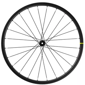 Ruota anteriore bici da strada tubeless rigida leggera disco Mavic Ksyrium S CL 100x12/100x9 - Foto 1 di 10