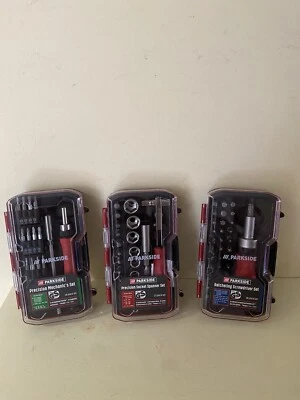 Parkside Precision Mechanic's or Socket Spanner Set, Ratcheting Screwdriver Set - Image 1 of 4