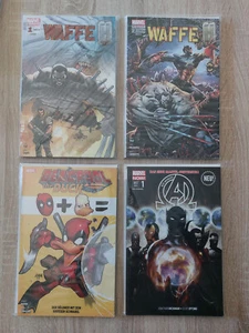 Marvel Comics Waffe H 1-2, New Avengers 1 + Deadpool the Duck (deutsch) - Bild 1 von 1