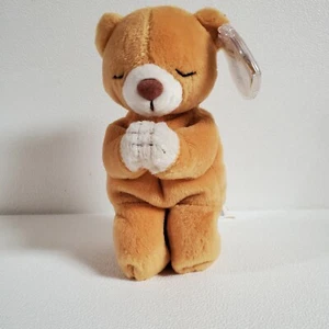 Ty Beanie Baby HOPE the Praying Bear 7 Inch Both Tags 1999 Retired Ages 3+ - Picture 1 of 12