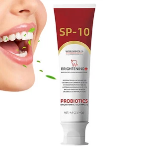SP-10 Probiotic Whitening Toothpaste Removes Bad Breath Dental Plate Stain - Picture 1 of 10