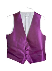 MEN'S M WILDBERRY FORMAL TUXEDO VEST, TIE & HANKIE& CUMMERBUND SET WEDDING, PROM - Picture 1 of 4