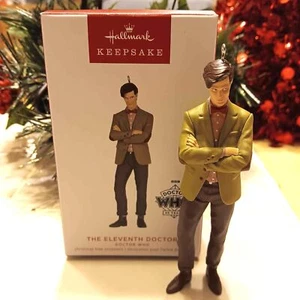 HALLMARK DOCTOR WHO THE ELEVENTH DOCTOR MATT SMITH 2023 CHIRSTMAS ORNAMENTS - Bild 1 von 1