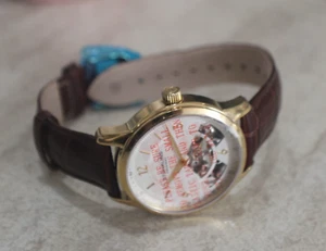 Vintage STUHRLING Original Skeleton Hand Wind Men's  Watch Cal.ST 9G203 - Picture 1 of 9