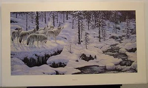 Jeff Tift "Winter's Cry" S/N Ltd Ed Print #4/850 - Bild 1 von 8