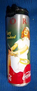 COCA COLA - BORRACCIA THERMOS - DA COLLEZIONE N.5 DI 7 - Picture 1 of 1