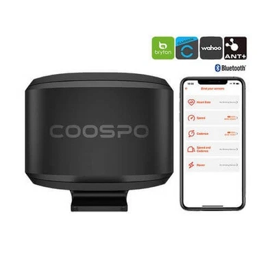 Coospo BK9S Sensor de Velocidad Ciclismo Bluetooth 5.0 ANT+ Bicicleta MTB Carret - Imagen 1 de 4