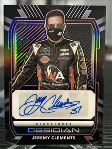 Jeremy Clements 2021 Chronicles Obsidian Auto First On Print #’d 01/25 - Bild 1 von 7