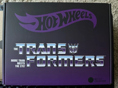 Hot Wheels × Transformers Nemesis Prime Mattel Creations Exclusive IN HAND NIB - Image 1 of 4