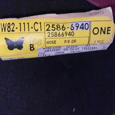 Nuevo de Lote Antiguo Original GM 25866940 Línea de Dirección Asistida Foto 1 de 4