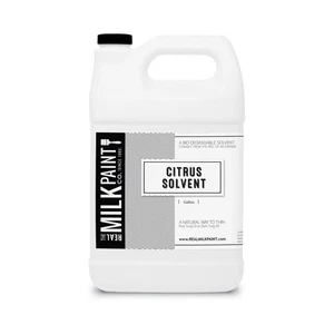 Real Milk Paint, Orange Peel Oil, Natural Alternative to Odorless Mineral Spi... - Picture 1 of 5
