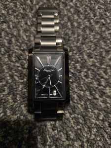 Kenneth Cole 9067 P93 11 Transparen Dial ,black, Stainless Stell Watch - Picture 1 of 7