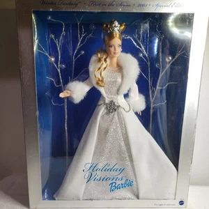Mattel 2003 Holiday Visions "Winter Fantasy" Special Edition Barbie (#B2519) Neu in OVP - Bild 1 von 7
