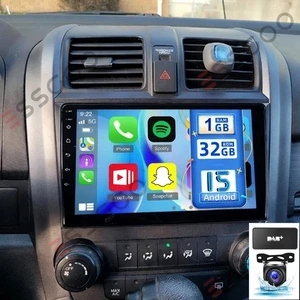 AHD+ For Honda CRV 2007-2011 Apple Carplay Android 15 Car Stereo Radio WIFI +Cam - Imagen 1 de 16