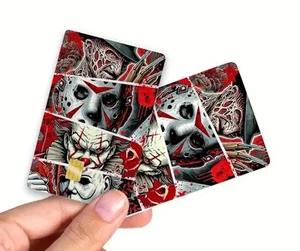 Horror Film Novelty Gift | Credit Card Skin Sticker | Bank Debit Atm - Picture 1 of 2