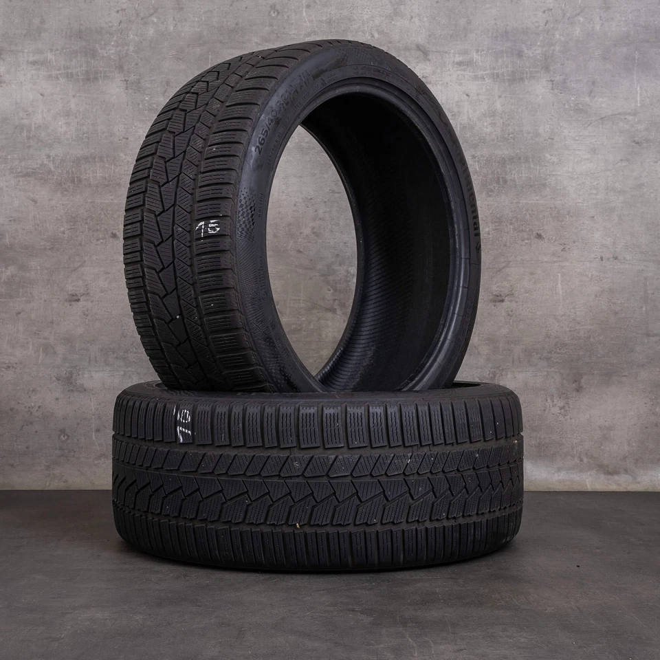 2x 265/40 R21 105V Continental WinterContact TS 860 S DOT 2521 5 mm Winterreifen - Bild 1 von 1