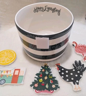 Happy Everything!™ - Raya Negra MINI-BWL 5 Accesorios Árbol de Navidad...  Foto 1 de 4