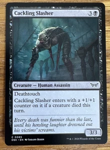 MTG Duskmourn: House of Horror, Cackling Slasher x2 - Picture 1 of 1