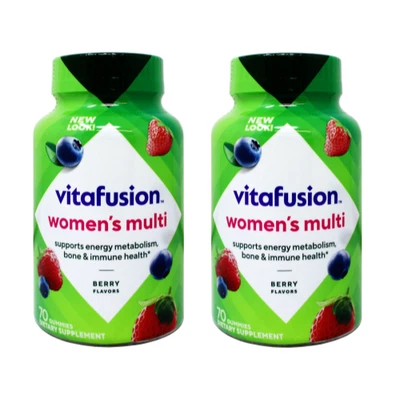 2 Pack Vitafusion WomensGummy Vitamins Mixed Berries 70 Each - Image 1 of 4