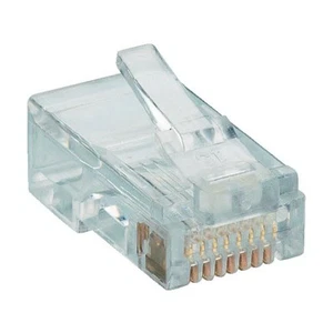 Lumberg Modular Plug 8p8c RJ45 Plug Piercing Transparent P 129 - Picture 1 of 2