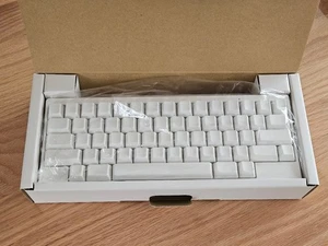 HHKB Professional HYBRID Type-S Snow Blank Keycaps English Layout Wireless - Picture 1 of 6