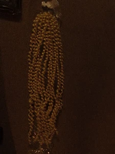 Extensiones de cabello rubio sintético rizado de 22" - Imagen 1 de 1