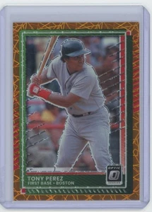 Tony Perez Optic Orange Velocity 2025 Donruss #56 - Picture 1 of 2