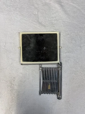 Vintage Extendable Magnifying Makeup Mirror Wall Arm Shaving Swivel Square - Image 1 of 4