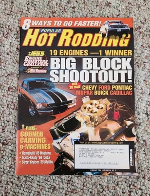 🔥 Popular Hot Rodding Magazine – February 2006 – Big Block Shootout! - Image 1 of 3