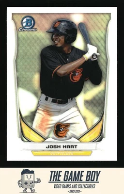 2014 Bowman Draft Chrome Top Prospects Refractors #CTP-57 Josh Hart Orioles - Image 1 of 2
