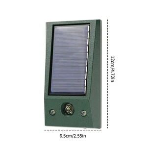 Repellente per Uccelli Elettronico Ad Ultrasuoni Ad Energia Solare Deterrente pe - Foto 1 di 13