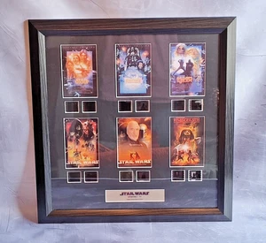Clips de película originales de 8 mm de Star Wars raros enmarcados con certificado de autenticidad - Imagen 1 de 11