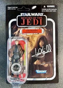 MARK HAMILL Signed Luke Skywalker Lightsaber Star Wars Autograph VC87 Figure - Picture 1 of 10